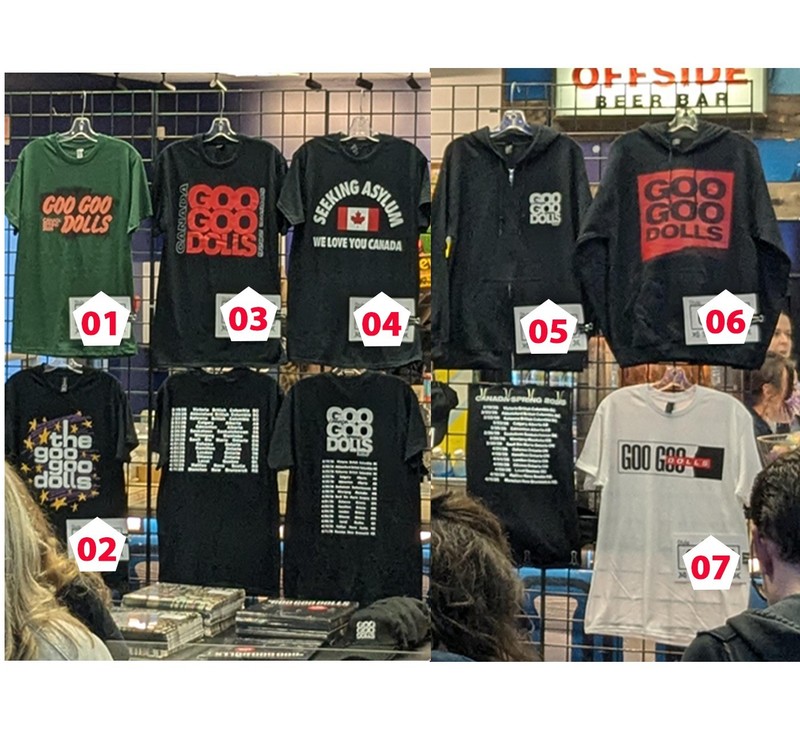 Goo Goo Dolls Canadian Tour – March 2026 Reprint Gif Fan