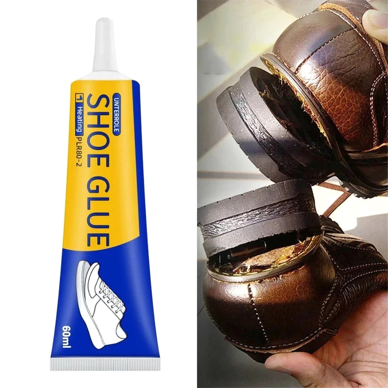 Super Strong Shoe Glue 60ml Waterproof Repair Adhesive for Sneakers Leather gallery