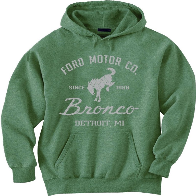 FORD BRONCO SINCE 1966 FORD BRONCO LOVER OWNER GRAPHIC DESIGN HOODIE SWEATSHIRT