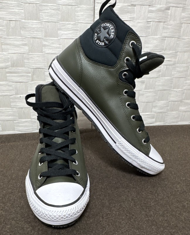 Converse Chuck Taylor All Star Counter Climate High Top Utility Green/Black SZ13