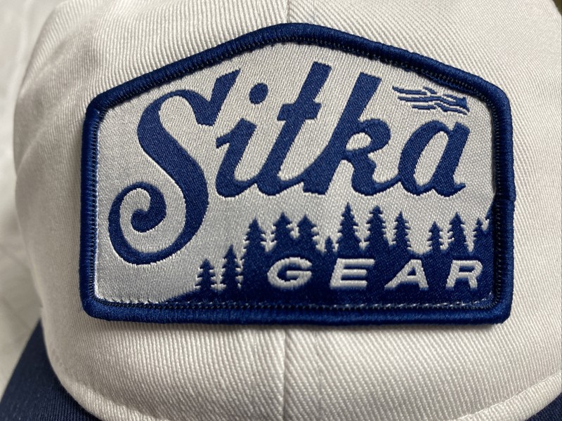 NEW Sitka Blue Meshback Snapback Ridgeline Lo Pro Trucker Hat Cap OSFA NWT gallery