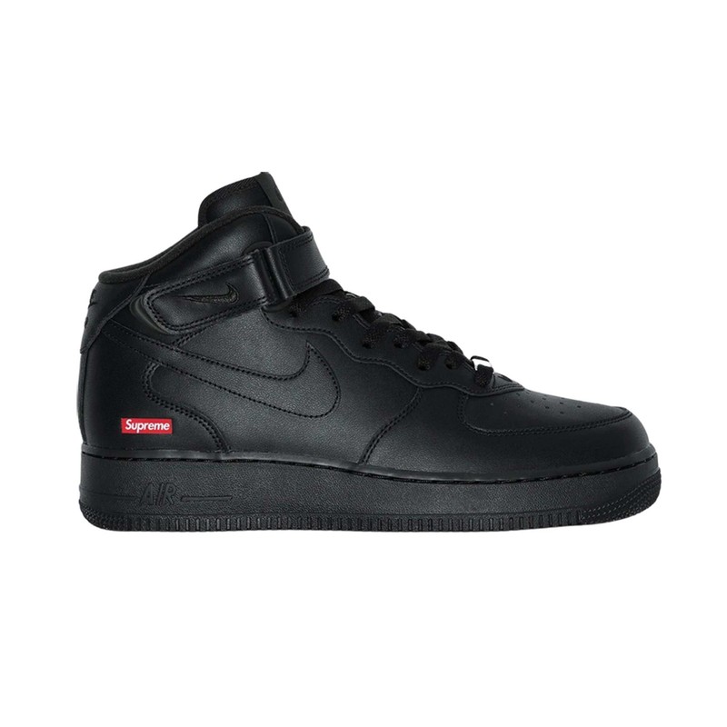 *Expedited shipping*SALE* Nike Air Force 1 Mid Supreme Black FZ8784-001 Men’s