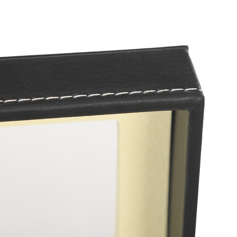Sunglasses Storage Box 3 Layer 24 Slot Black Glasses Organizer Display Case MDF gallery