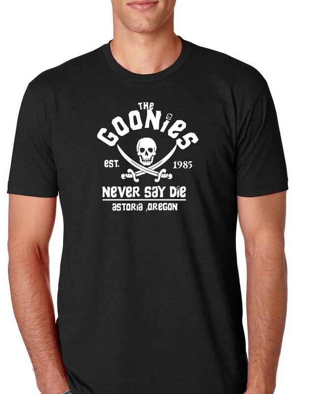 The Goonies “Never Say Die” Sloth Chunk Mens Athletic Fit T-Shirt