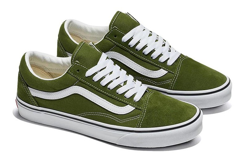 Vans Men's Old Skool [ Color Theory Pesto ] Fashion Sneakers - VN000CT8CIB gallery