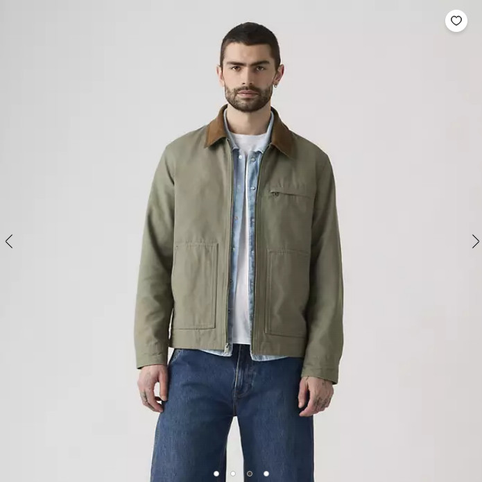 Levi's Utility Jacket - Mulled Basil - Green NEW gallery