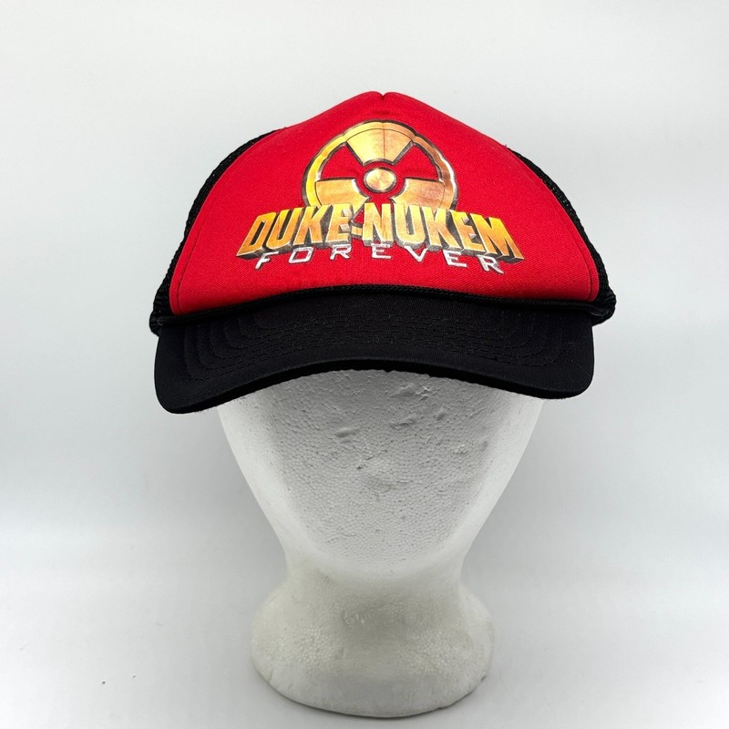 Vintage Duke Nukem Forever Trucker Snapback Hat 2K Video Games