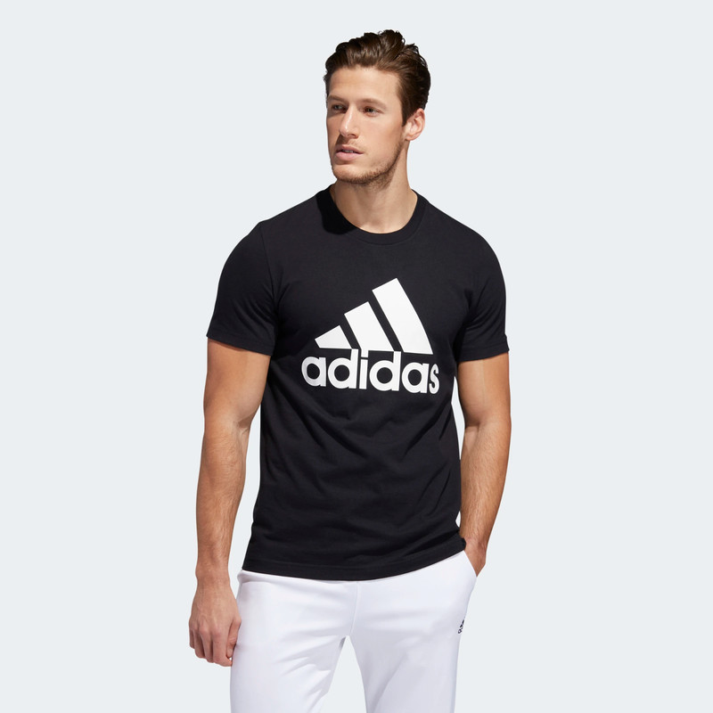 Adidas Men’s Logo Tee Top Athletic Muscle Gym Shirt New With Tags