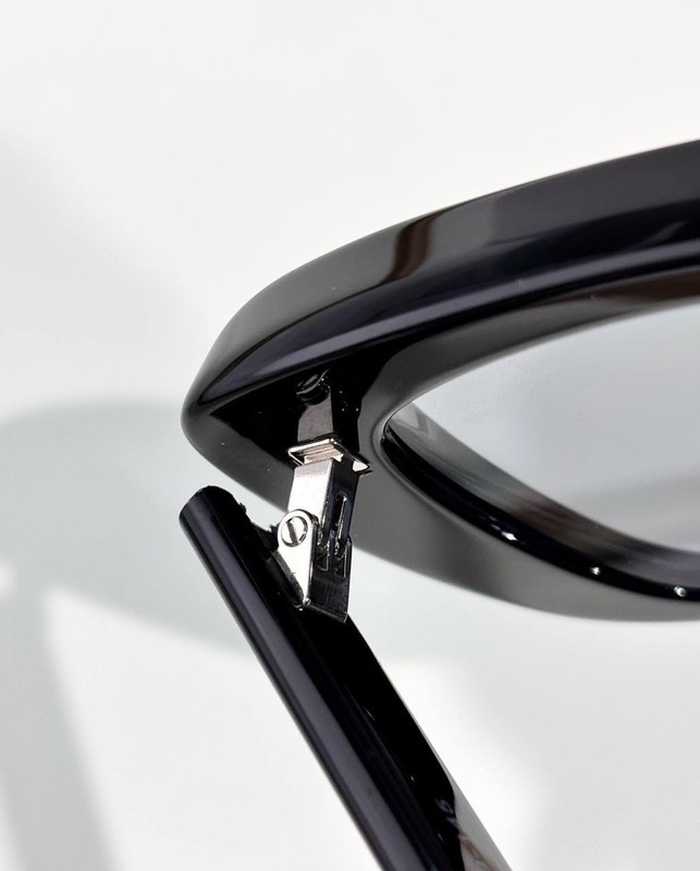 Sunglasses Saint Laurent Eyeglasses Frame Black Full Rim Rectangle Unisex gallery