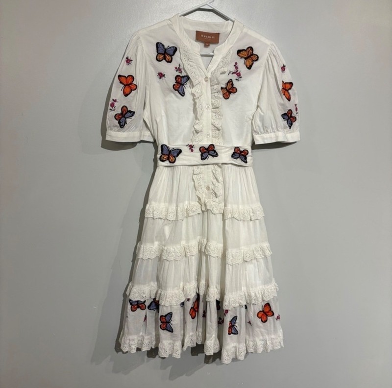 Jessakae Flutter Dress Butterfly embroidery gallery