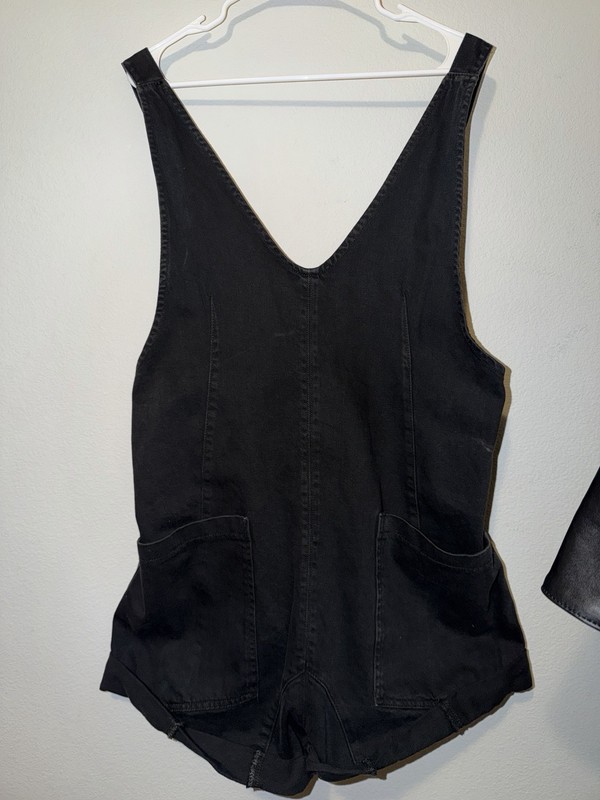 High Roller Denim Shortalls size Small women’s we the free