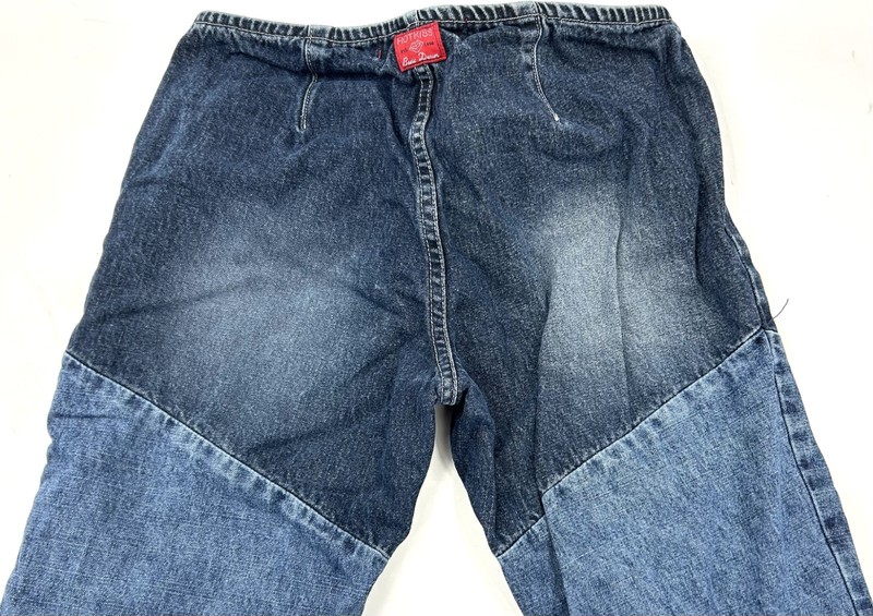 Vintage HOT KISS BASIC DENIM Women's Hippie Low Rise Pants - Size 5 gallery