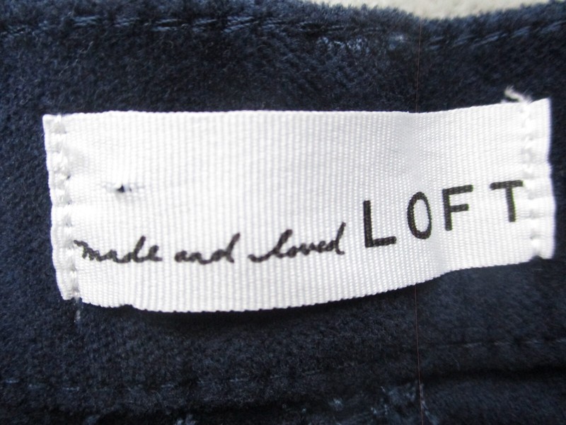 LOFT Skinny Jeans Women's 4 Dark Blue Microfiber Stretch Mid-Rise Cotton Blend gallery