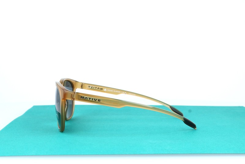 Native Targhee Topaz Square Polarized Sunglasses 54-21-135 gallery