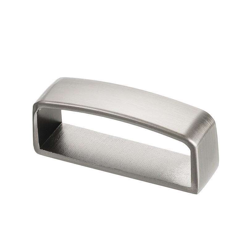 1-1/2 Inch 40mm Belt Loop Keepers Alloy Belt Men’s Buckle Silver Grey
