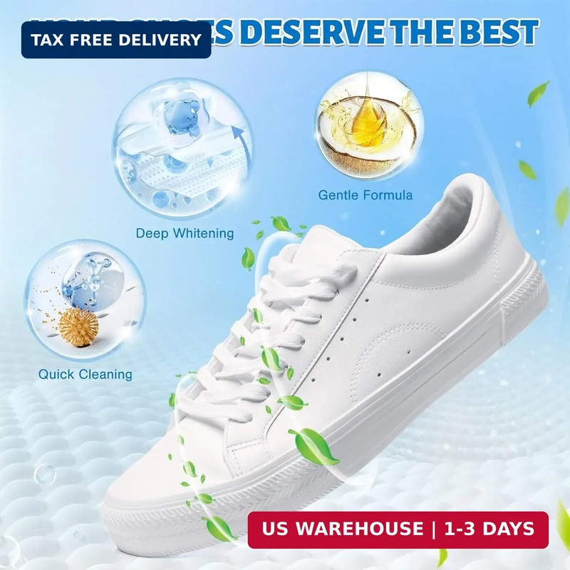 Jevvu Shoe Cleaner, Sneaker Cleaner Foam for Removing Stains and Dirt, Shoe Clea gallery