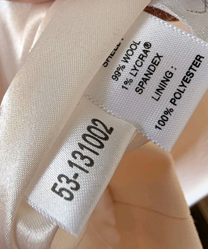 Ann Taylor Blush Dress wool Coat Button Front SzM/4 gallery