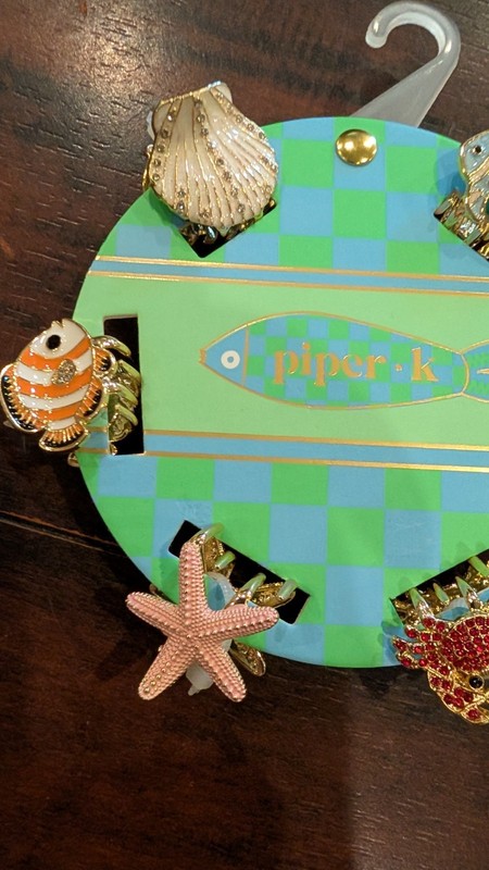 piper.k Hair Clips Ocean Style Multi Color & Shape New gallery