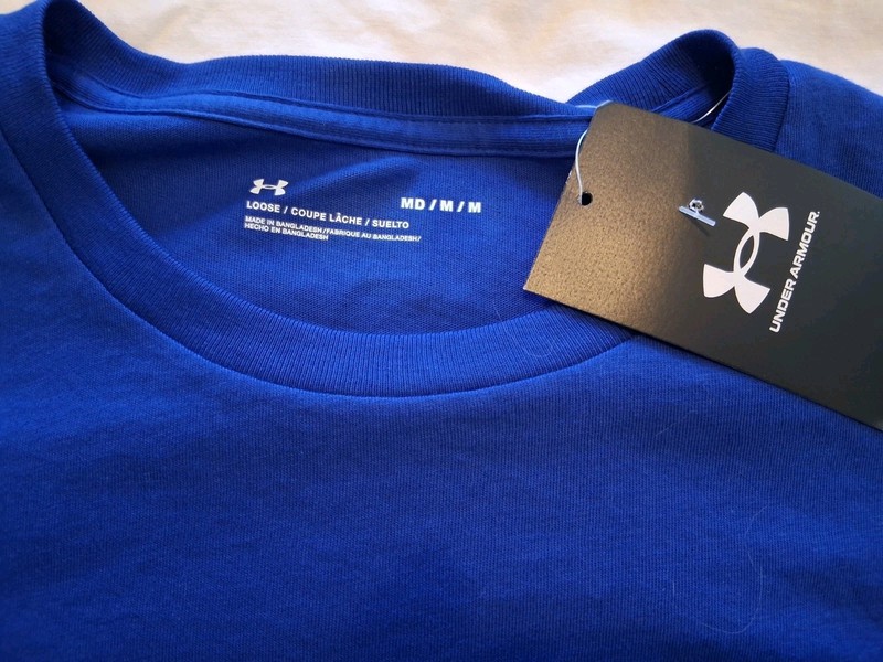 UNDER ARMOUR Men’s Blue HeatGear Short Sleeve T-Shirt M NWT Athletic gallery