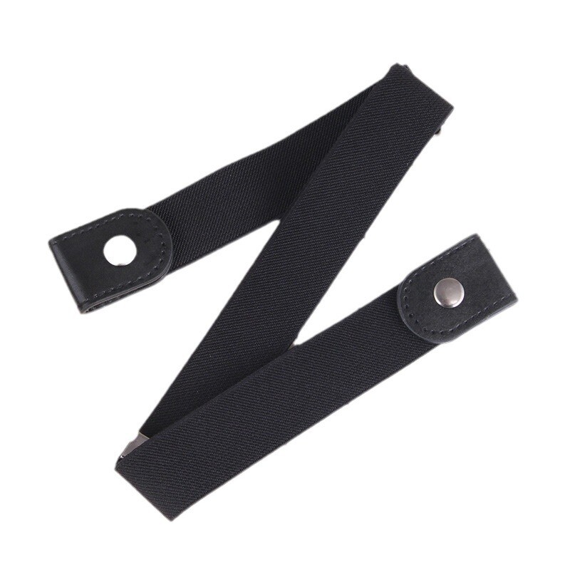 Men Women Buckle-free Elastic Invisible Waist Belt for Jeans No Bulge Hassle gallery