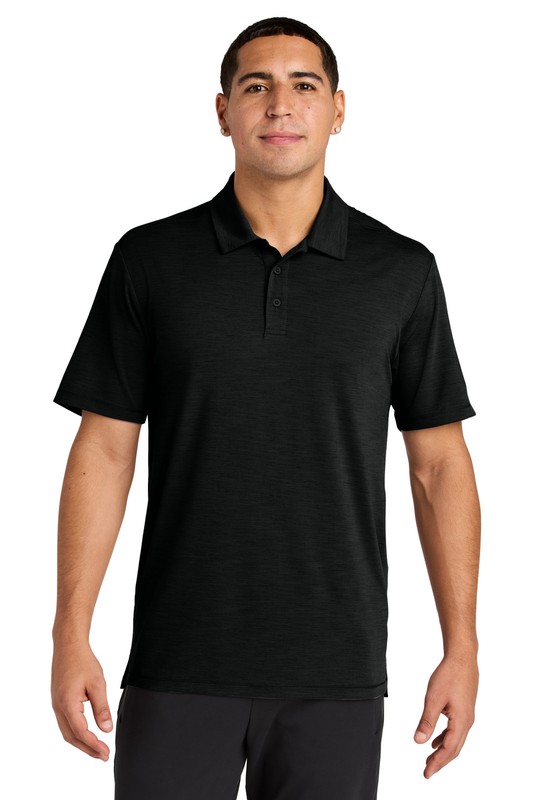 Sport-Tek ST490 Mens Short Sleeve 100% Polyester 3 Button Versa Polo T-Shirt