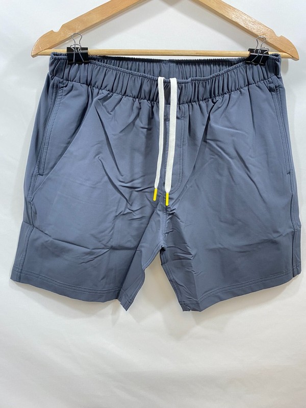 Oliver’s Men’s All Over Zip Shorts 7.5″ Inseam Wick/Stretch Org $79 NWOT Cobalt