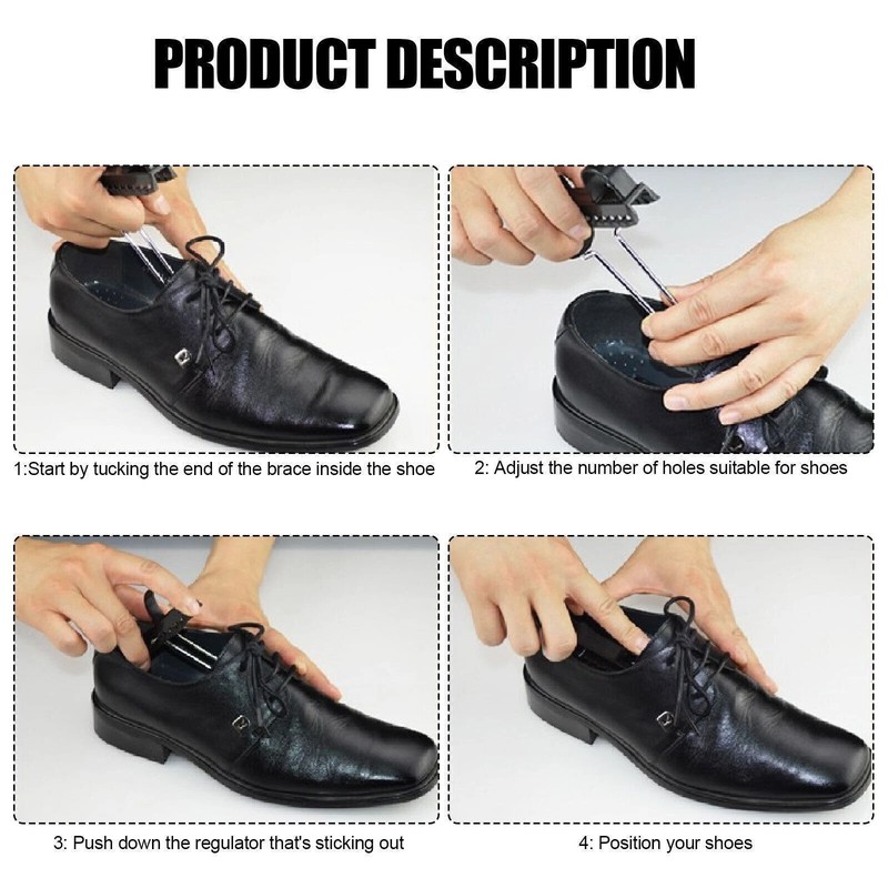 5 Pair (10pcs) Plastic Shoe Tree Keepers for Men Shoes Stretcher Shaper gallery