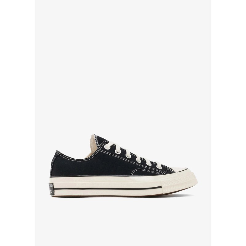 UNISEX CONVERSE CHUCK 70 LOW TOP SHOES BLACK/EGRET 162058C-001 SIZE 5 gallery