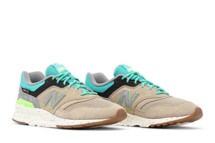 NEW BALANCE CM997HJO MEN'S SHOES SUEDE GREY BROWN BLUE GREEN SIZE 8 US gallery