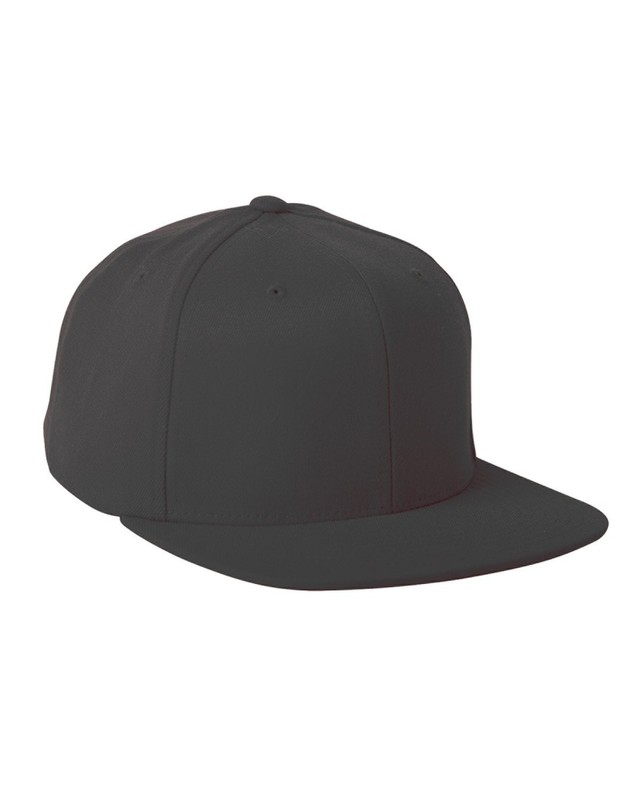 3 Pack Of Flexfit 110F Adult 6 Panel High Profile Hat Wool Blend Snapback Cap