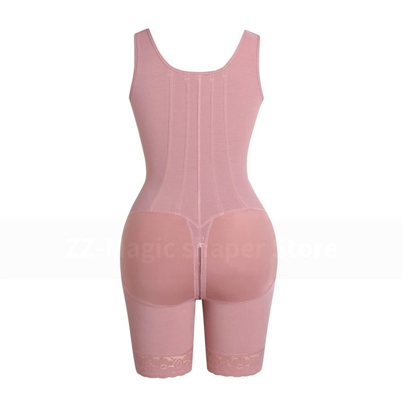 Fajas Colombianas Stage 2 Post-Surgical Shapewear BBL Bodysuit Pink body shaper gallery