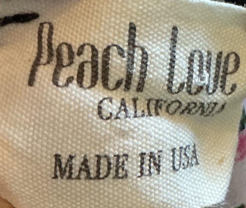 Peach Love California Floral Kimono Cover Up Sheer Beach Swim One Size gallery