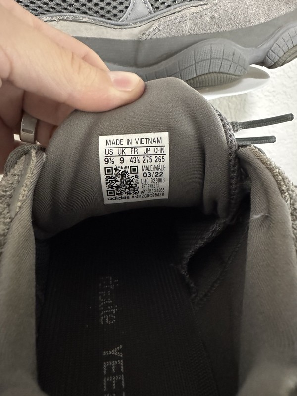 adidas Yeezy 500 Granite GW6373 Kanye West Men's Athletic Sneakers 2022 gallery