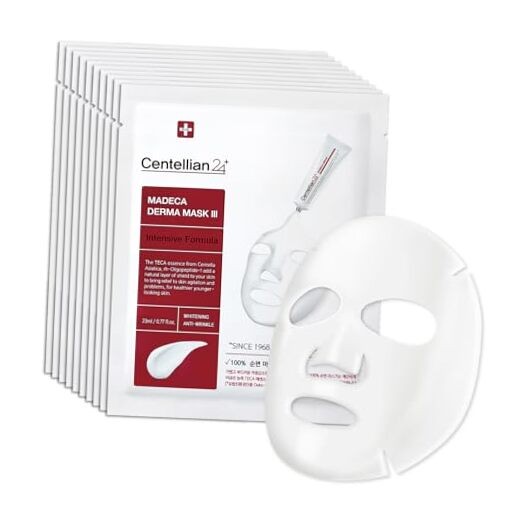 10pc Madeca Derma Face Mask – Soothing – 1 Count (Pack of 10)