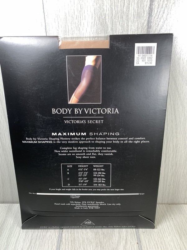 Body By Victoria Secret MAXIMUM SHAPING Long Line Control Top Size A FAIR gallery
