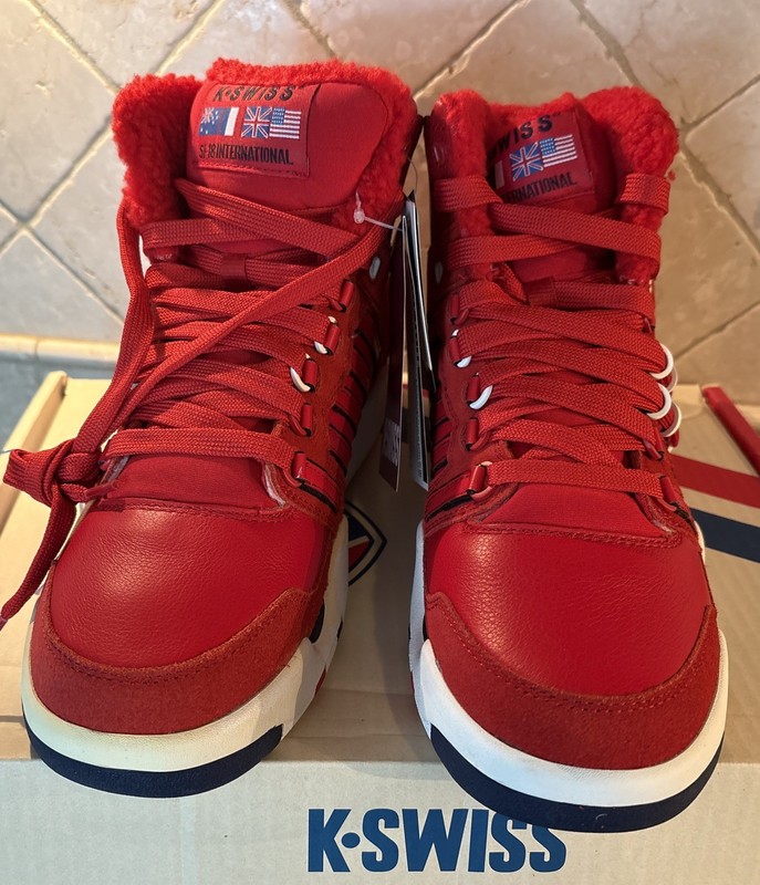 K-Swiss SI-18 red international mens 10.5