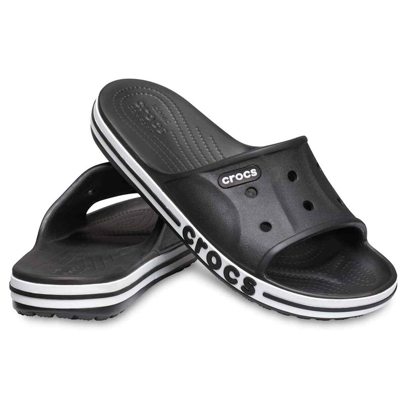 Crocs Adult Bayaband Slides Comfortable Sandals for Men and Women gallery