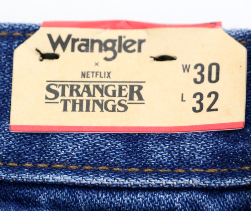 Wrangler x Stranger Things 13MWZ Cowboy Cut Jeans Dark Indigo 14.25 oz. Denim gallery