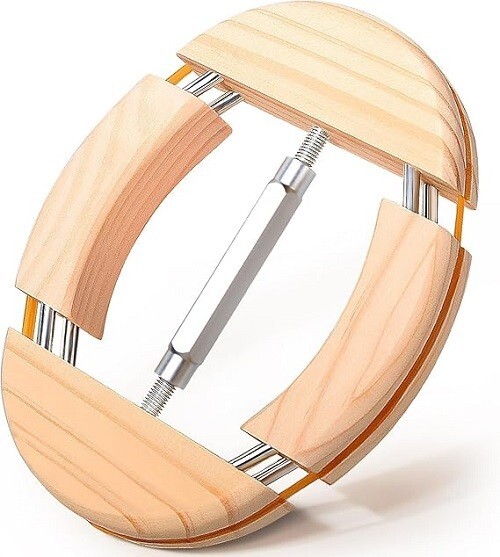 4 Way Hat Jack Stretcher – Extends 6 7/8 to 8 1/2, Fits All Caps – Solid Wood…
