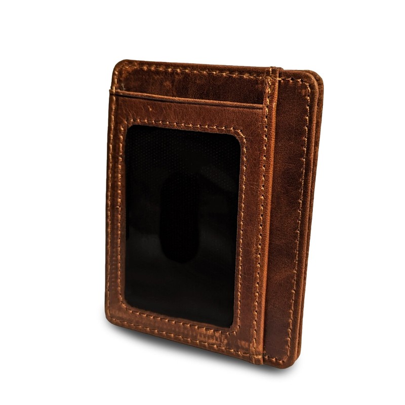 KGS Real Leather Wallet | Color: Bourbon Brown | Stylish Card gallery