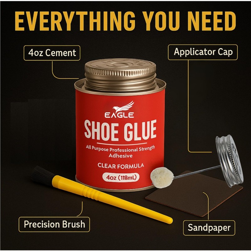 Heavy Duty Shoe Sole Glue – Waterproof Adhesive for Sneakers, Boots & Rubber Sol gallery