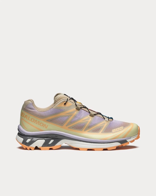 Salomon XT-6 Skyline – White Pepper/Peach Size 4.5 9.5 12 12.5 13 L474405
