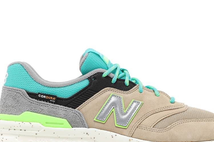 NEW BALANCE CM997HJO MEN'S SHOES SUEDE GREY BROWN BLUE GREEN SIZE 8 US gallery