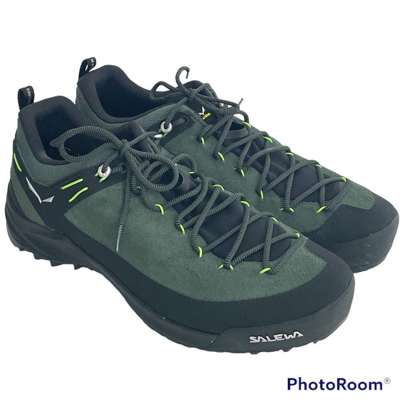 SALEWA MS Wildfire Leather Outdoor Hiking Shoe Raw Green 61395/5331 Mens 11 NEW gallery