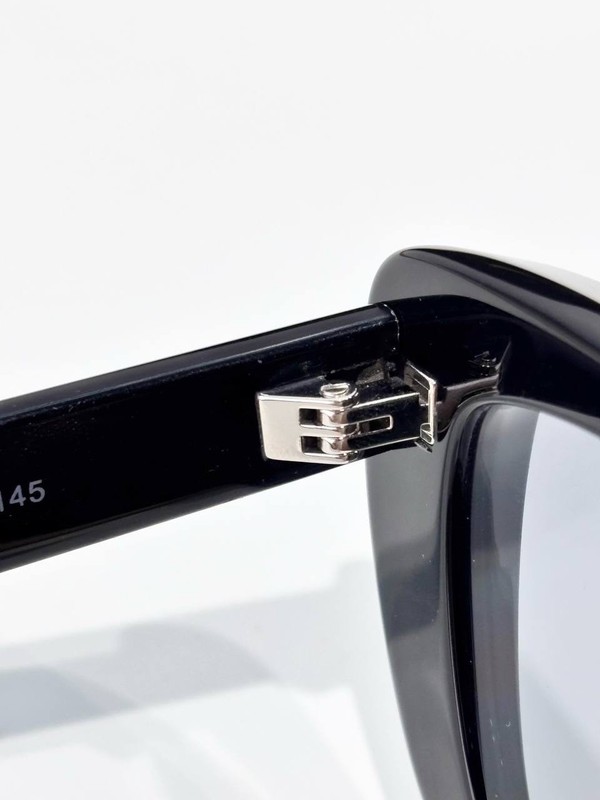Sunglasses Saint Laurent Eyeglasses Frame Black Full Rim Rectangle Unisex gallery