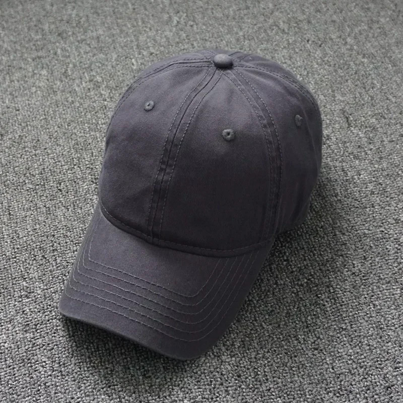 Big Size Cap Men Large Head Baseball Cap for Man Summer Soft Cotton Dad Caps 6