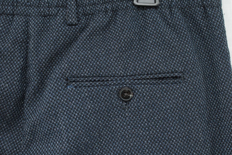 SCOTCH & SODA Amsterdam Couture Blake Pants Men's Size 32 Blue Textured gallery