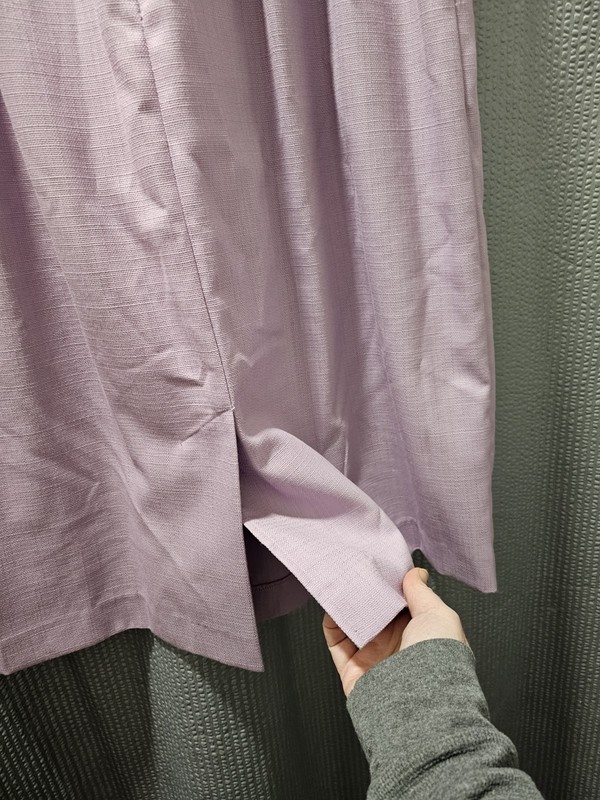 Women's 18 Lavender Below-the-Knee Polyrayon Elastic Back Alfred Dunner Skirt gallery