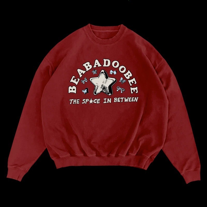 Beabadoobee Red Star Sweater Allsize Fan gift, FAST SHIP