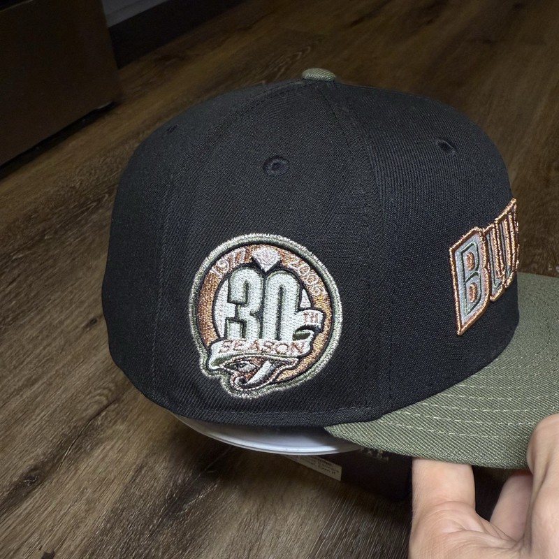 Hat Club Toronto Blue Jays New Era Cap Cookie Martini Black Green Copper Pinky gallery